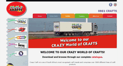 Desktop Screenshot of crazycrafts.co.za